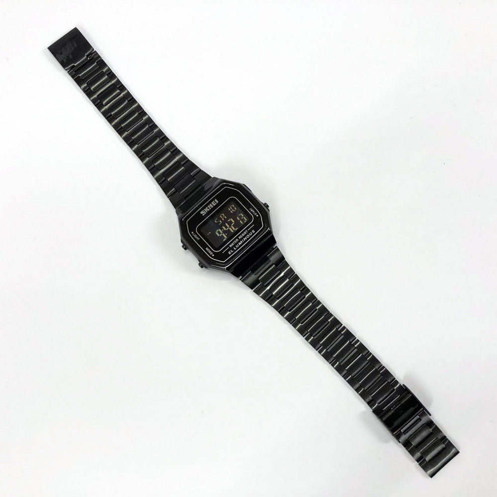 Годинник retro vintage SKMEI 1647BK, Старовинні чоловічі годинники, Годинник квадратний Ретро KM-77 Івано-Франківськ - фото 1