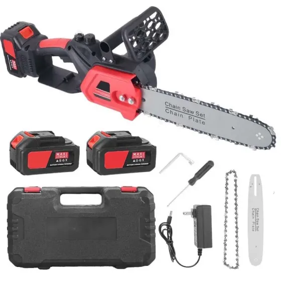 Аккумуляторная пила 12 дюймов красная Electric saw 1200 Вт 48 В Коломия