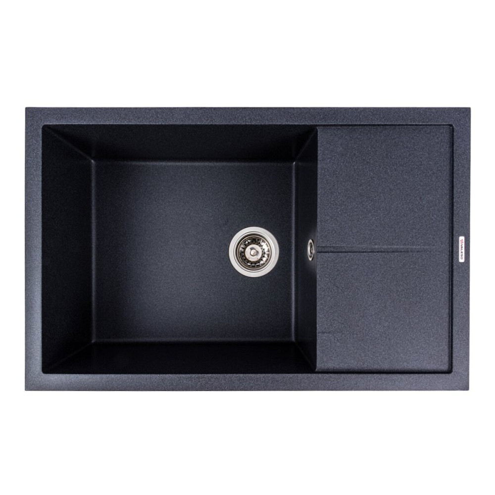 Гранітна мийка VALESO CALYPSO 7950 матова Карбон Коломыя - изображение 1