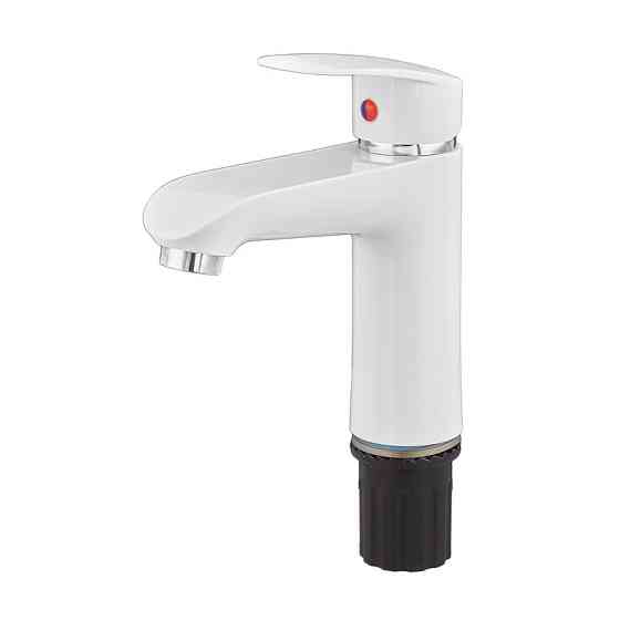 Змішувач для умивальника Plamix Rodri-001 Set White (з підведенням) (PM0739)   ( 21737 ) Харьков