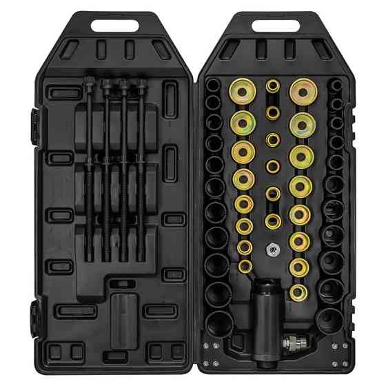 Набір інструментів для заміни сайлентблоків, втулок та підшипників 49 од. JCB Tools JCB-949T1 Одеса