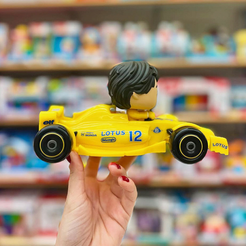 Ігрова фігурка Funko POP! - Айртон Сенна у боліді Днепр - изображение 4