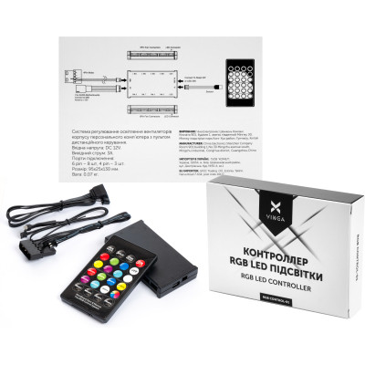 Модуль управління підсвічуванням Vinga RGB control-01 Вінниця - фото 2