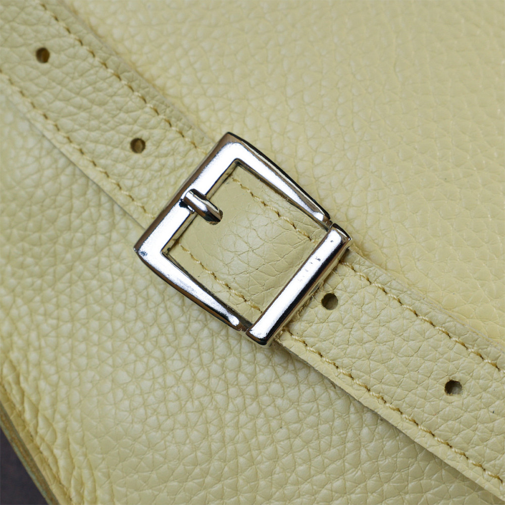 Женская бананка из натуральной кожи Shvigel 16378 Желтый Киев - изображение 9