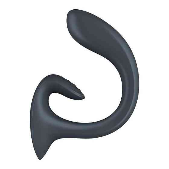Вагінально-кліторальний вібратор Satisfyer G for Goddess 1 Dark Grey, 2 мотори Sex Aura Київ