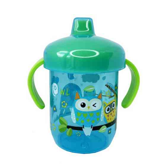 Поїльник дитячий MGZ-0305(Blue) Сова 200 мл Вінниця