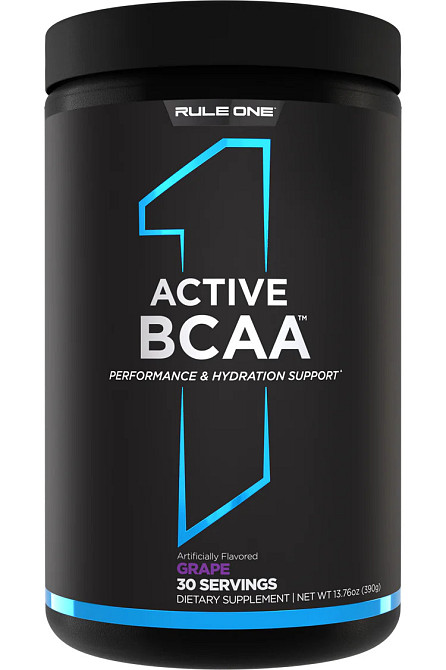 Комплекс амінокислот Rule One Active BCAA 390 г, Grape Луцьк - фото 1