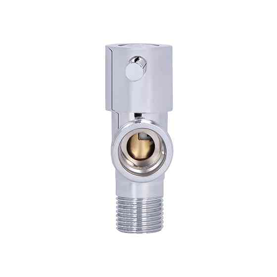 Кран кутовий Thermo Alliance Standart (ручка паличка) з керам.буксою 1/2"Н х 3/4"Н SF343W1520 Київ