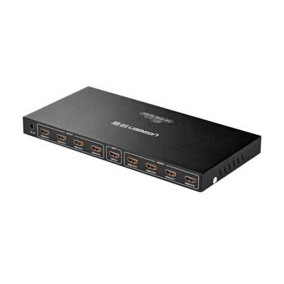 Сплітер HDMI 1.4 UHD 4K/30Hz 3D, HDCP,1080P 1*8 40203 UGREEN Чорний (40203) Київ