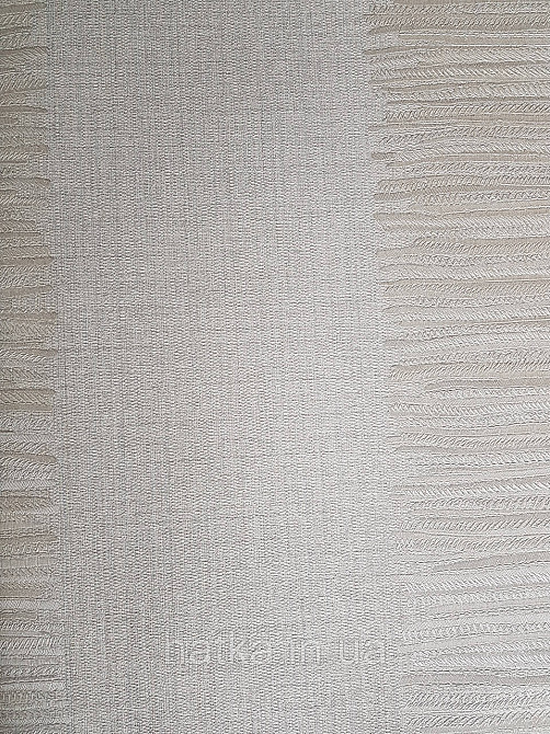 Шпалери метрові вінілові на флізелін Grandeco Poem смуги широкі структурні сірі сріблясті Київ - фото 2