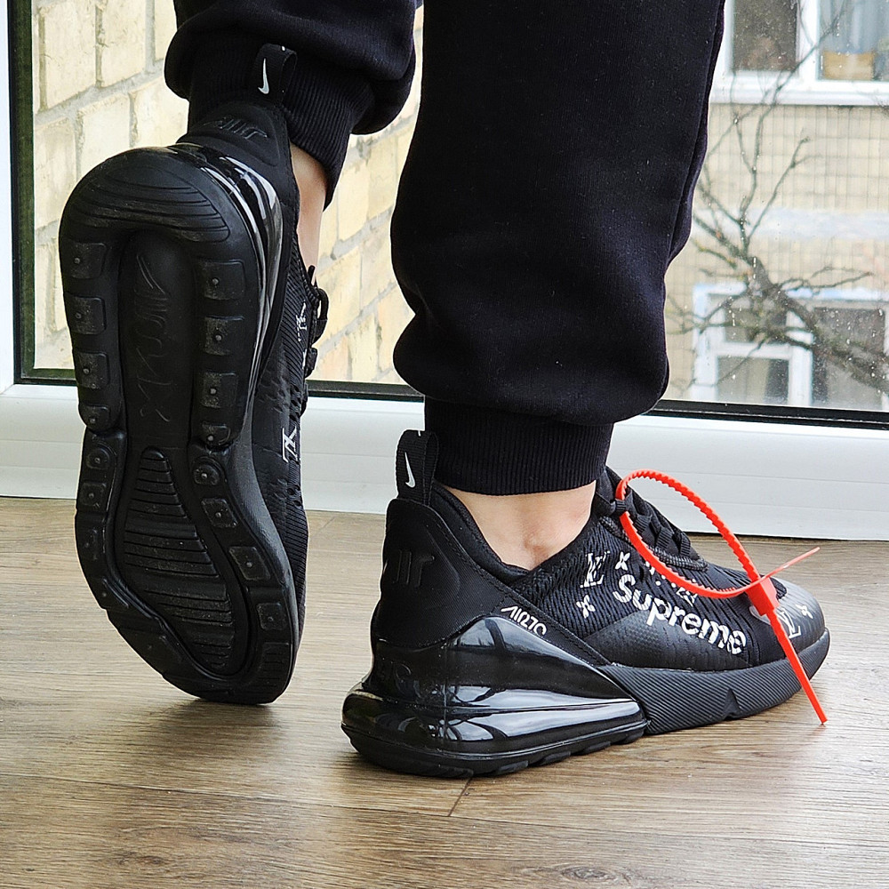 Кросівки Nike 270 Чоловічі Чорні Найк з Амортизацією Ткани: 41,42,43,44,45) — 110 Дніпро - фото 6