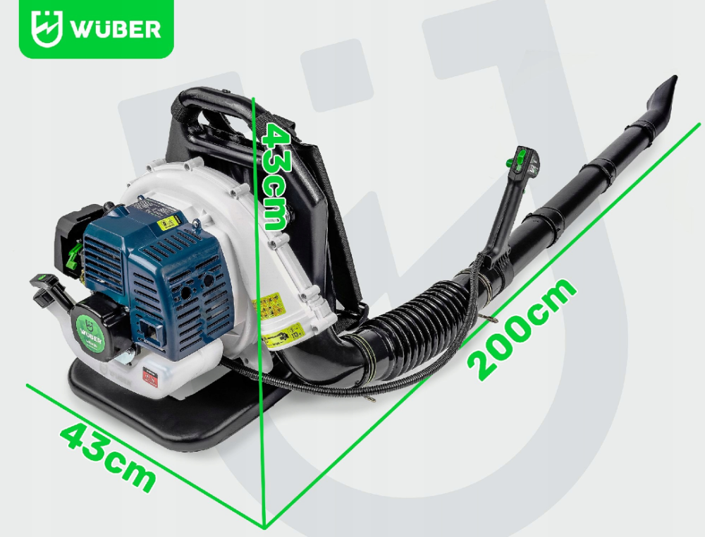 Воздуходувка бензиновая 1.7л.с. Wuber (Польша) Киев - изображение 4