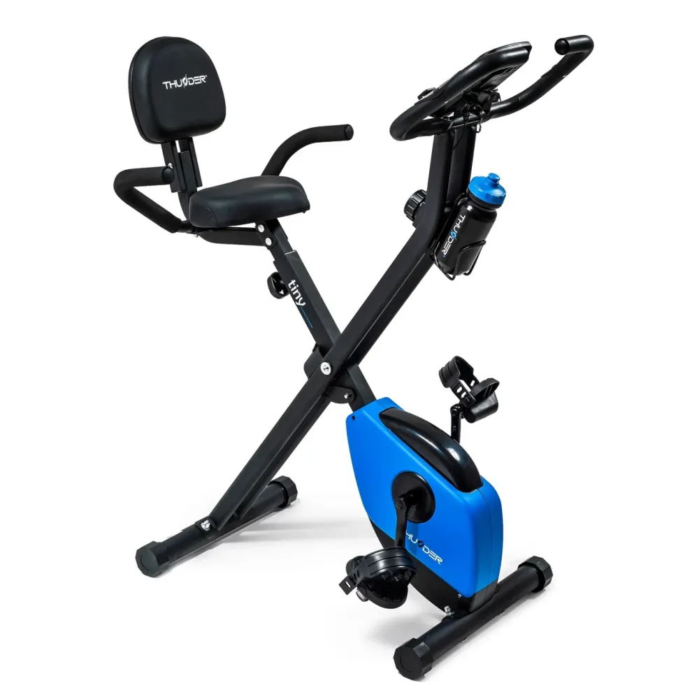 Велотренажер магнітний TINY THUNDER чорно-синій Київ - фото 10
