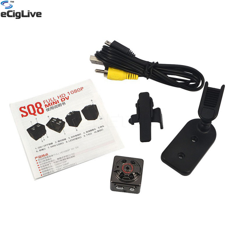 Міні Камера SQ8 (1080p, 30fps) 12MP датчик руху, ІЧ нічний режим, реєстратор Київ - фото 2