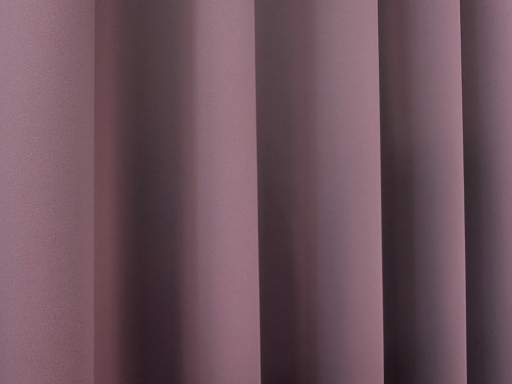Комплект готовых штор VR-Textil Блэкаут Midnight № 1231ш Марсала 140х170 см 2 шт (35-0457) Киев - изображение 8
