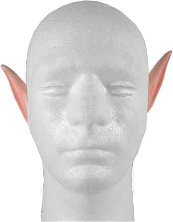 Накладки для ушей Pointy Ear Wrap-Around Adult Latex бежевые эльф фея пришелец LARP cosplay аксессуары для Киев
