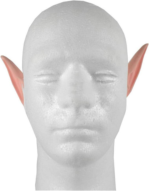 Накладки для ушей Pointy Ear Wrap-Around Adult Latex бежевые эльф фея пришелец LARP cosplay аксессуары для Киев - изображение 4