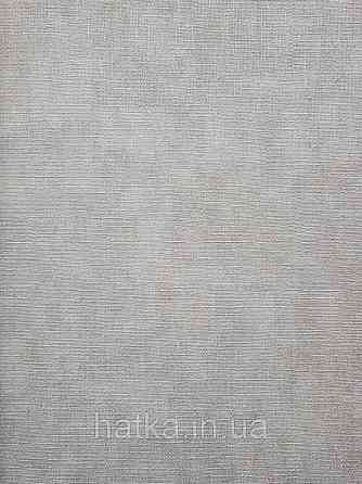 Шпалери вінілові на паперовій основі Zambaiti C88112 ABITAT однотон світло сірий сріблястий Київ