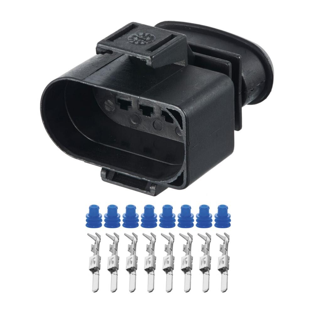 Роз'єм конектор 8-кон., 3A0973834, VAG Германия, Франция, Германия універс., Моторний Audi, Bugatti, Porsche, Seat, Skoda, VW Київ - фото 1