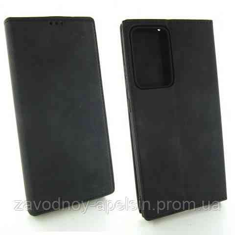Чохол книжка Samsung N985 Note 20 ultra Преміум (чорний) Одеса