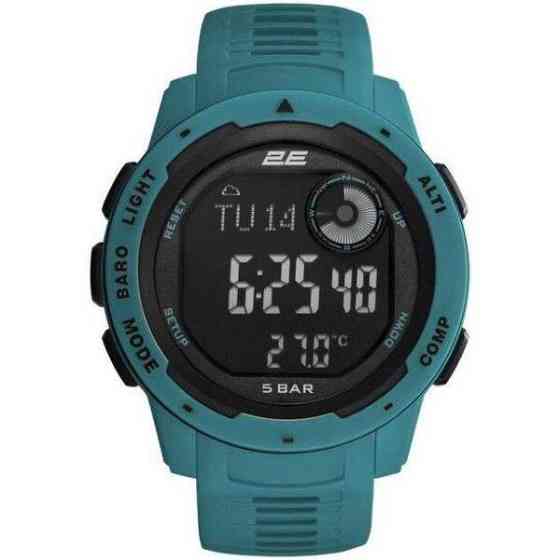 Тактические часы 2E Delta X Blue с компасом и шагомером (2E-TCW10BL) Киев