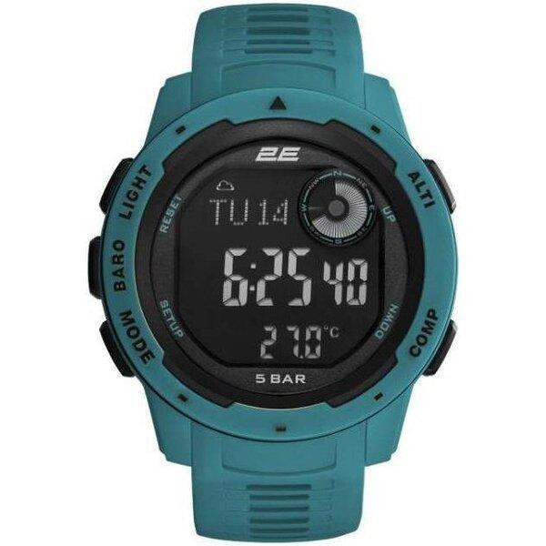 Тактичний годинник 2E Delta X Blue з компасом та крокоміром (2E-TCW10BL) Київ - фото 1