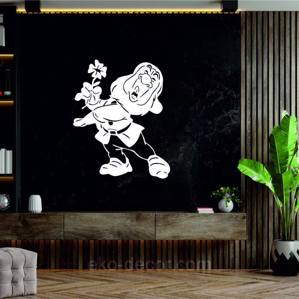 Декоративное настенное Панно «Гномик», Декор на стену 110*89 см Киев - изображение 5