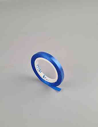 Стрічка для повітряних куль і подарунків 0.5 см х 5 метрів синя (1 пачка) Харків