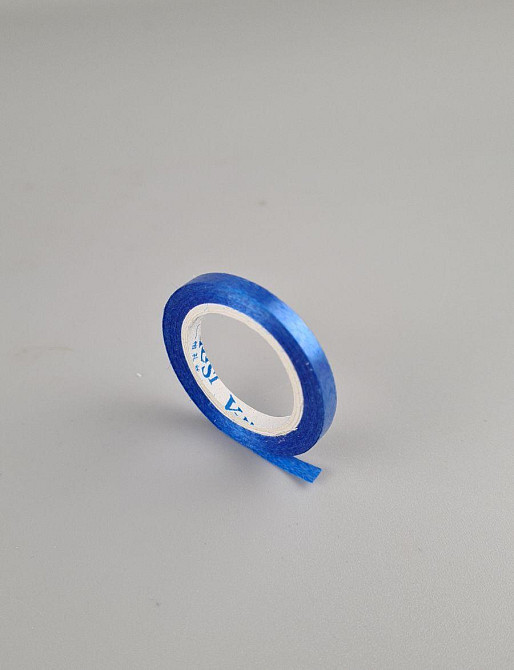 Стрічка для повітряних куль і подарунків 0.5 см х 5 метрів синя (1 пачка) Харків - фото 2