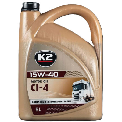 Моторное масло K2 MOTOR OIL 15W-40 CI-4 5 л (O4065E) Винница - изображение 1