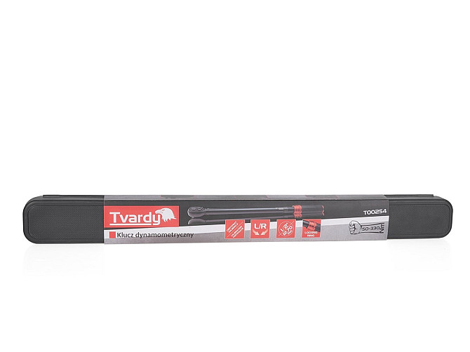 Ключ динамометриичний "Tvardy" 1/2" 50-330 Nm дов.565мм з хромомолібденової сталі Cr-Mo SCM440 тверд Стрий - фото 8