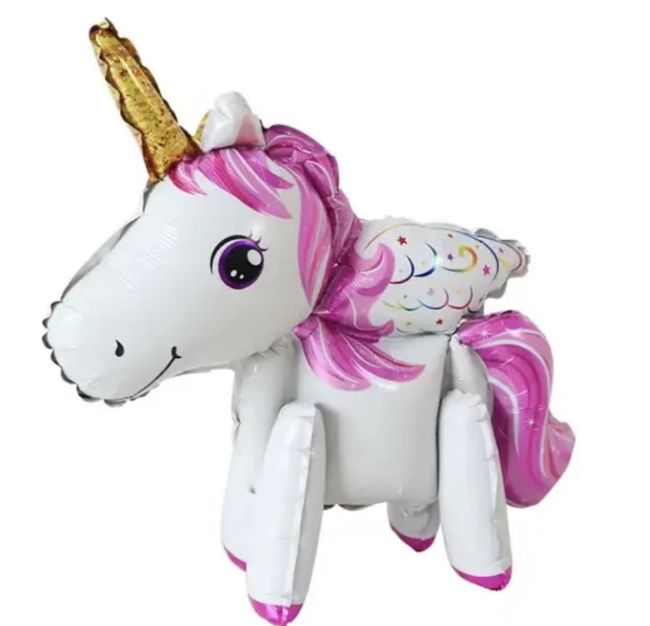 Фольгированный шарик стоячая фигура Единорог радужный Киев - изображение 1