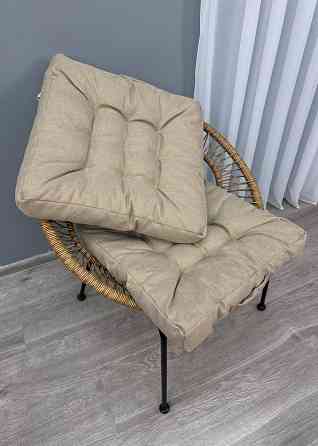 Подушка для стульев (50x50х8 см) Decorator Мальмо цвет бежевый 84-183 Киев