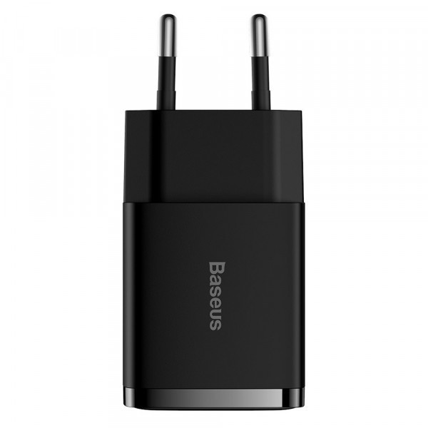Зарядний пристрій 2xUSB 10.5W (USB-A) Чорний Baseus (CCXJ010201) Киев - изображение 3