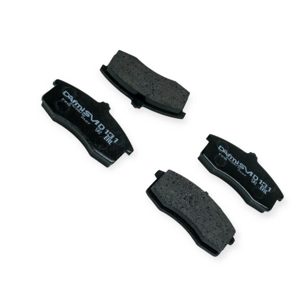 Колодки 1111 Ока передні (- середня) (к-кт 4 шт) гальмівні Мукачево - фото 1