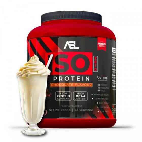 Протеїн AllSports Labs Iso Zero Protein 2 kg (Milkshake) (90 % isolate, zero lactose, zero sugars, aspartame free) Луцьк