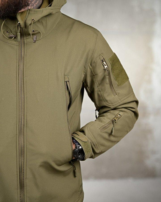 Тактический костюм  софтшел softshell  олива  ВТ7949 Одесса - изображение 5