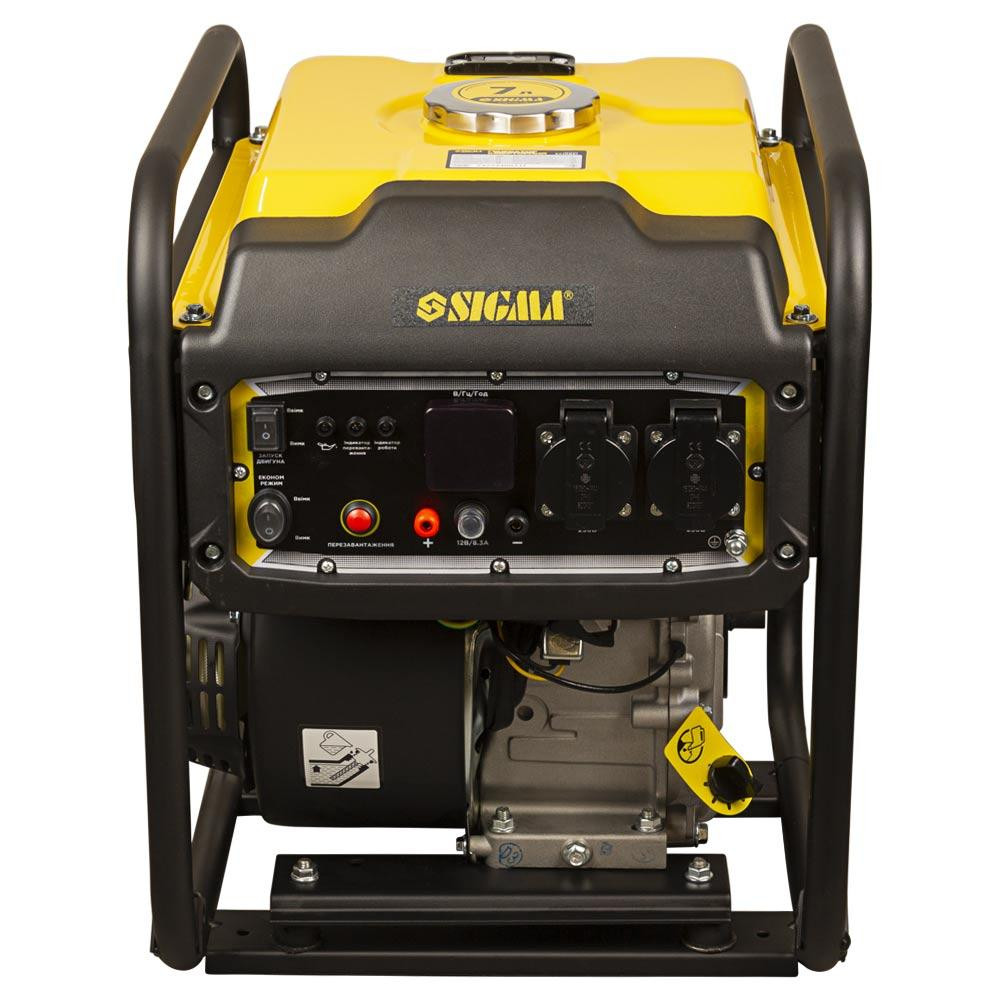 Генератор інверторний бензиновий 220В 2.2/2.5кВт 7л 4-х тактний ручний запуск SIGMA (5710821) Рівне - фото 8