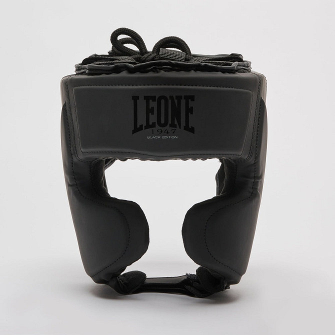Боксерський шолом Leone CS435 BLACK Edition L (капа в комплекті) Кам'янське - фото 2