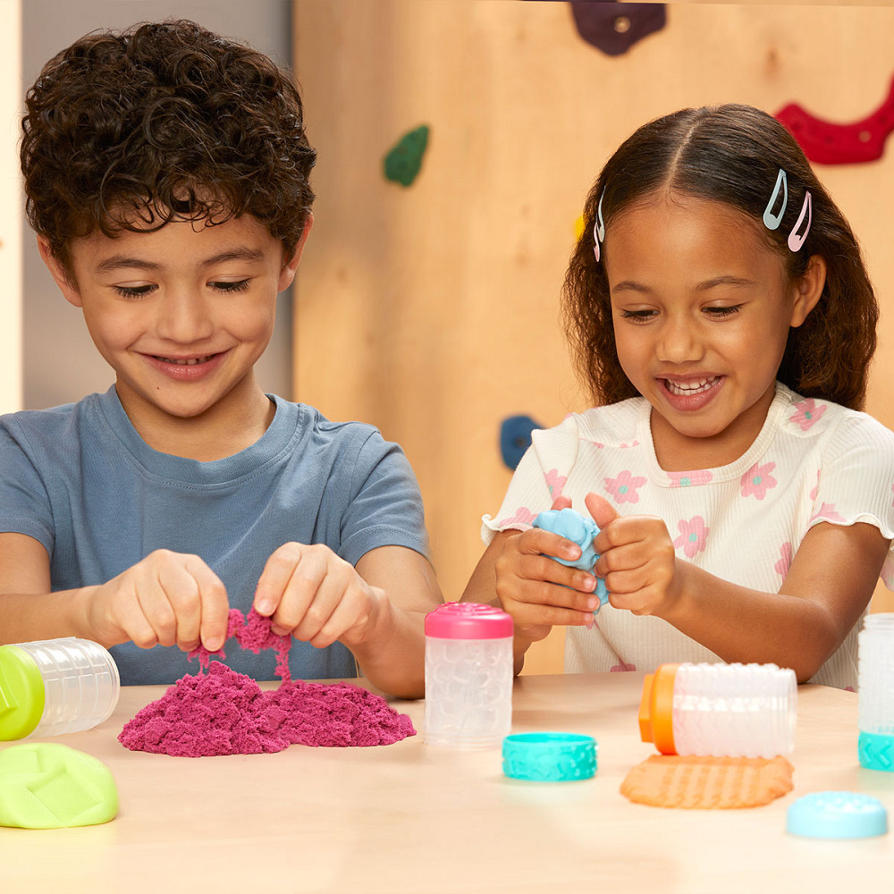 Набір для ліплення 2-В-1 Wonder Factory – Яскравий старт: маса для ліплення і пісок Дніпро - фото 9