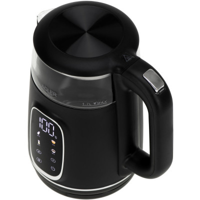 Електрочайник Adler AD 1305 black silver Вінниця - фото 2