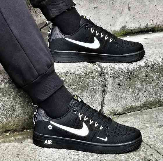 Кросівки Nike Force Чорні Жіночі Форси Найк (розміри: 40,41,42,43) Дніпро