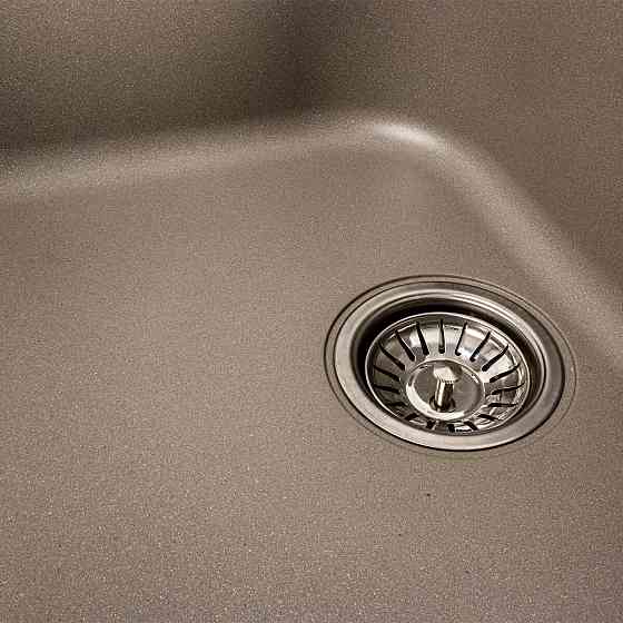 Гранітна мийка для кухні Platinum 7950 Equatoria матовий Титан Коломия