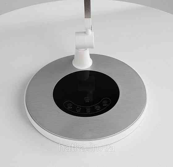 Лампа настільна світлодіодна гнучка Sirius BL-1221 срібна Київ