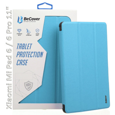 Чехол для планшета BeCover TPU Edge stylus mount Xiaomi Mi Pad 6 / 6 Pro 11" Blue (709559) Винница - изображение 1