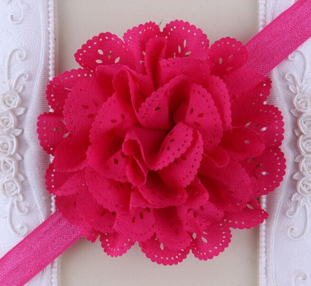 Дитяча пов`язка на голову для новонароджних one size малиновий Київ - фото 1