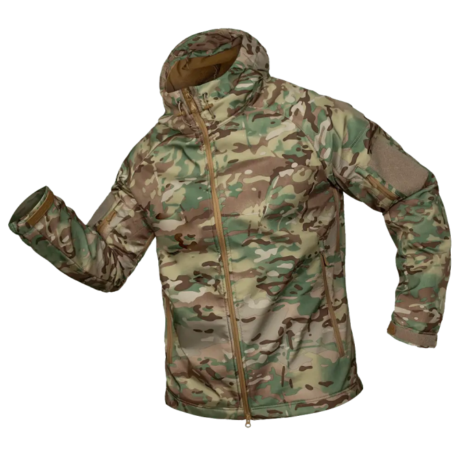 Куртка мужская теплая CM Stalker SoftShell (Мультикам) S Винница - изображение 1