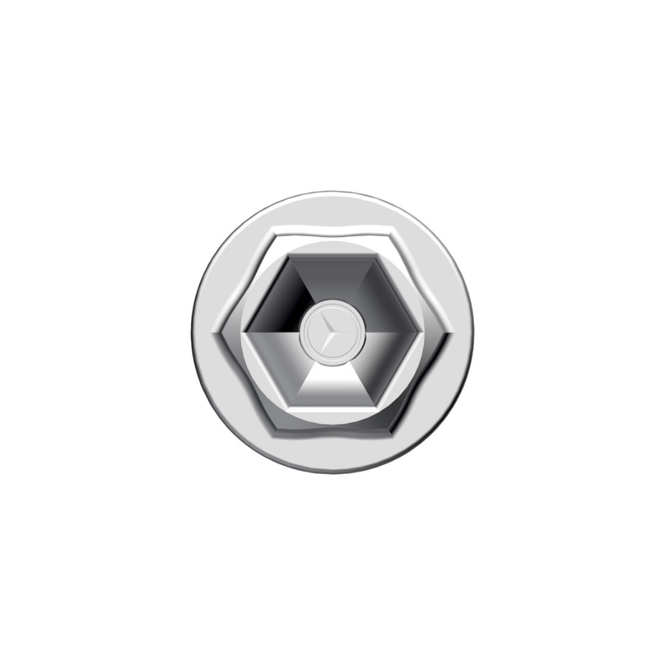 Mercedes-Benz  A0009908307 Болт колісний - ступичний з різьбленням M14 x 1.5мм 30.7мм R-class short W251 C-Class Coupe С205 C-Class W205 C-class Estat Одеса - фото 4