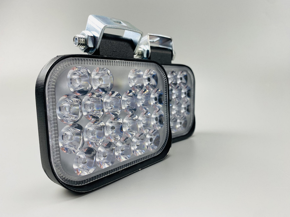 Фара LED прямокутна 48W ближний + дальній, фара 21 led діодів 6500K, додаткова фара авто Мукачево - фото 4
