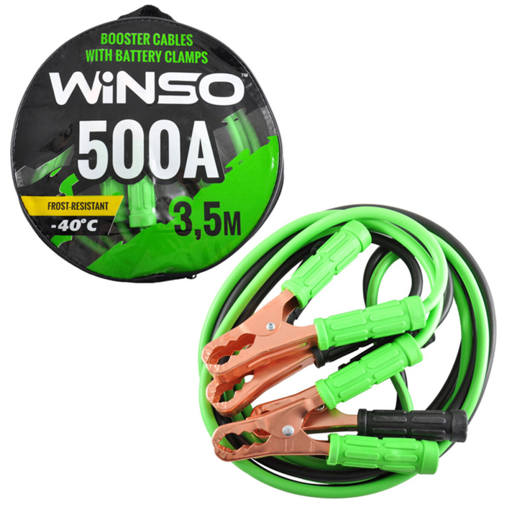 Провода-прикуриватели Winso 500А, 3,5м 138510 Киев - изображение 1